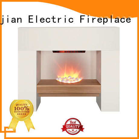 Longjian decor electric fireplace suites freestanding effectively for manager room