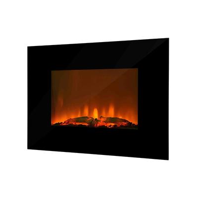 Luxury Wall Mounted Safety Thermal Cut Off LED Flame Electric Fireplace