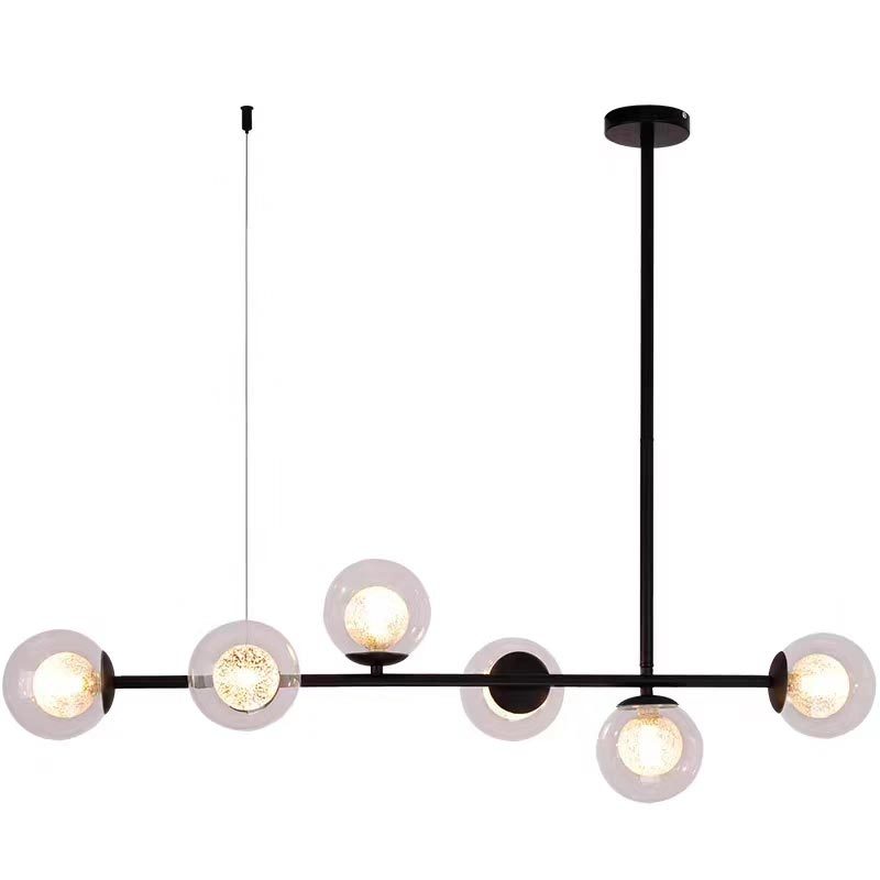 6 light Ceiling Pending Bar Lights with Glass shadePC19060001-6