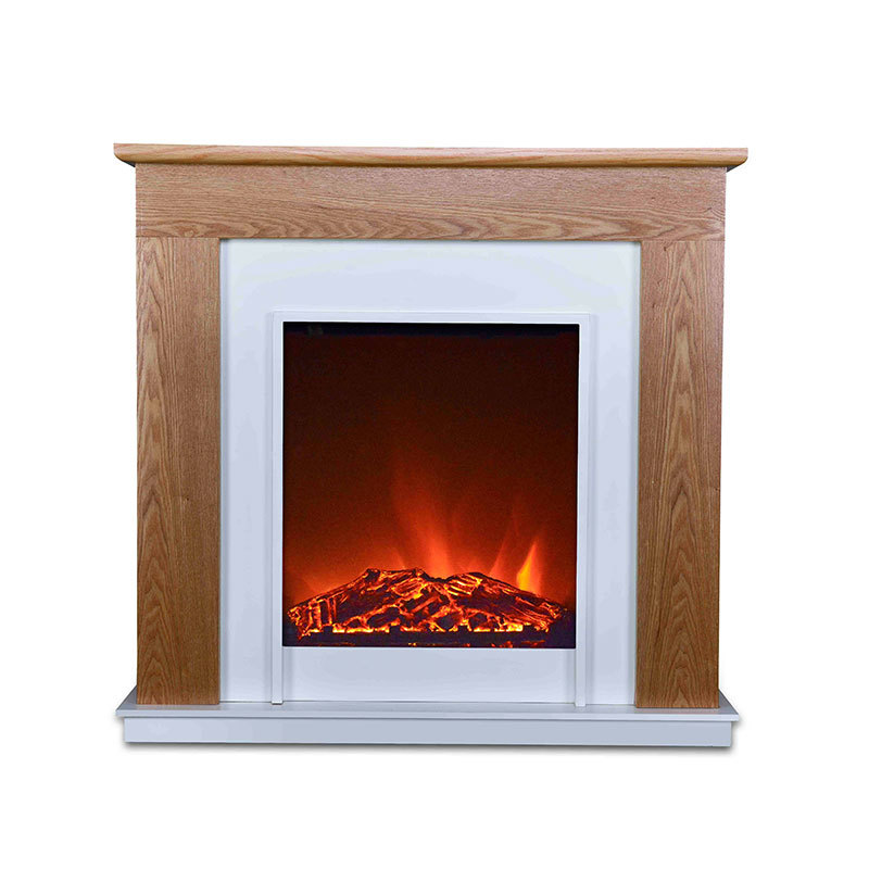 China Manufacturer Freestanding Design Indoor Cabinet LED Light Flame Electric Fireplace Small