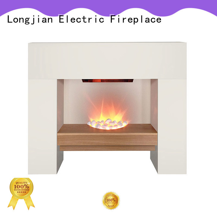 Longjian surround fireplace suites led-lamp for hall
