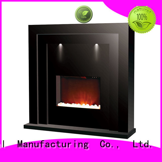 Longjian fireplaces freestanding electric fire suite for-sale for kitchen