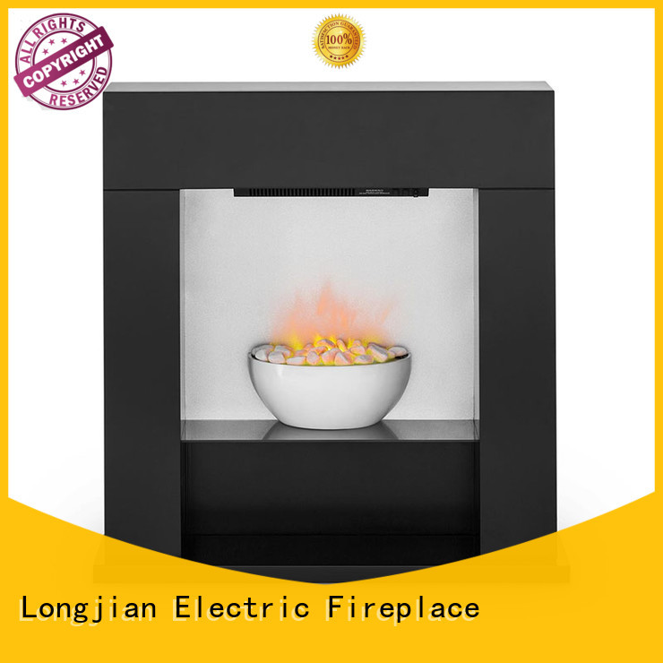 safety modern electric fire suites stone led-lamp for bathroom