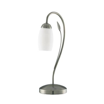 1 light Table Desk Lamps with White Opal Glass shade T0002-1