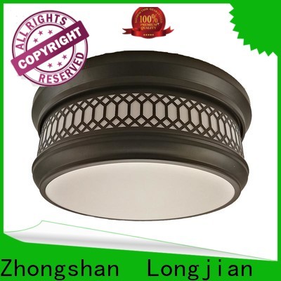 Longjian 350mm semi flush mount lighting sensing for rooftop