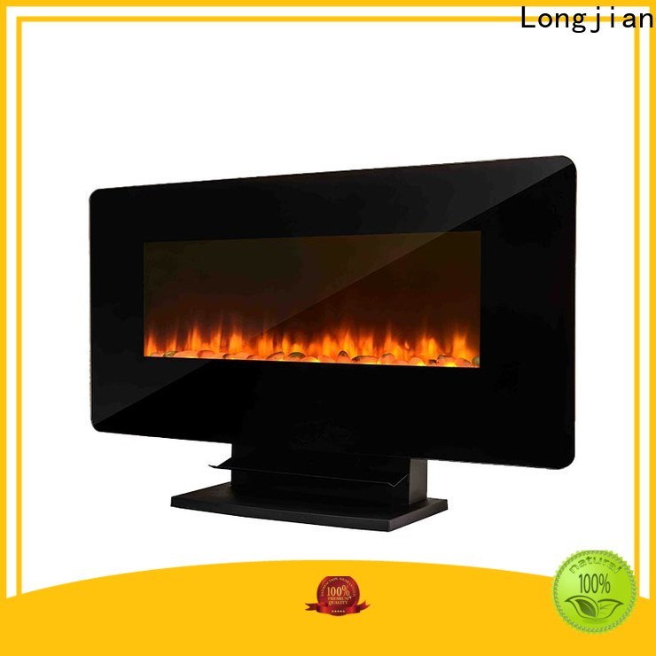 Longjian style modern electric fires wall mounted widely-use for balcony