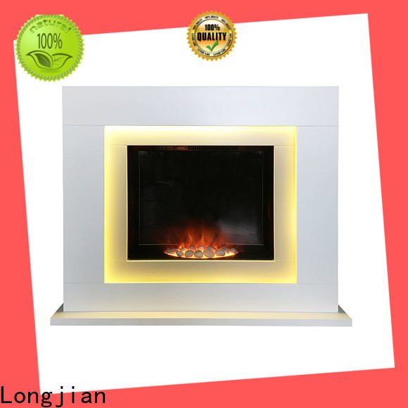 Longjian inexpensive Electric Fireplace Suites long-term-use for balcony