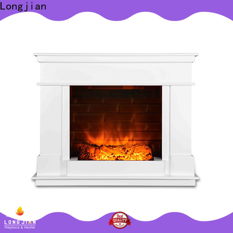 Longjian large freestanding electric fire suite for-sale for kitchen