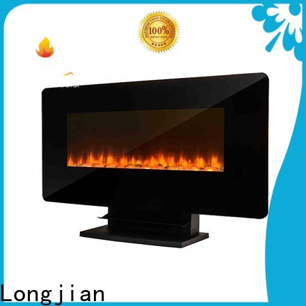 Longjian safety wall mount fireplace heater conjunction for kitchen
