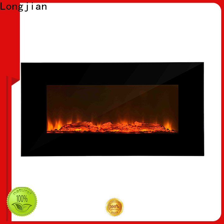 Longjian topgallant electric wall fireplace containerization for balcony