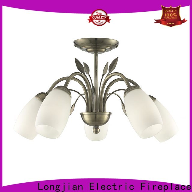 Longjian first-rate semi flush ceiling lights in-green for rooftop