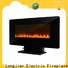Longjian european wall mount electric fireplace widely-use for riverwalk